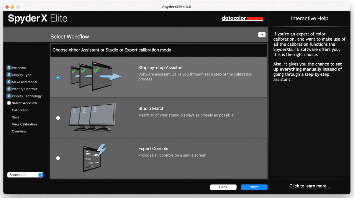 sxe step options