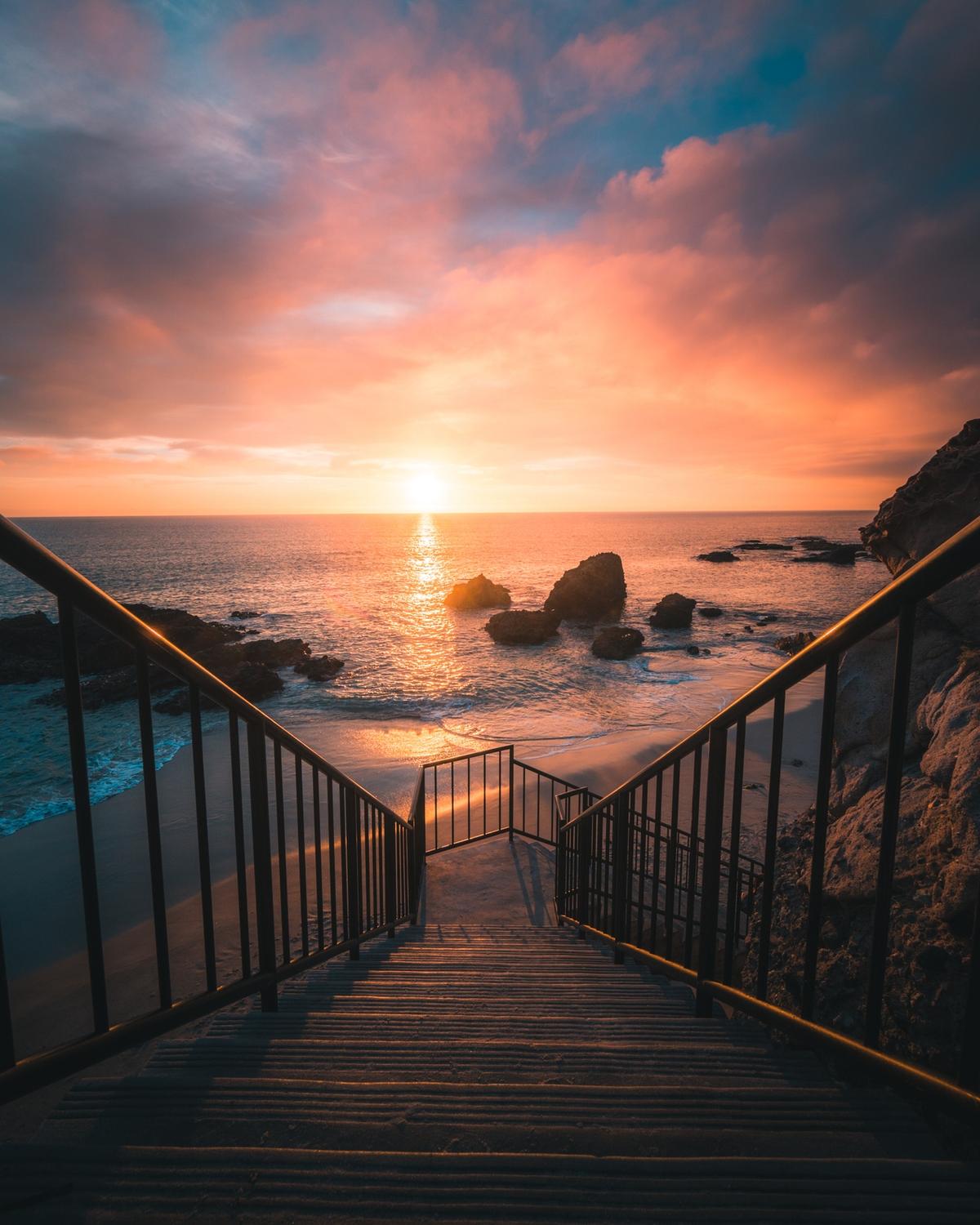 Sunset stairs