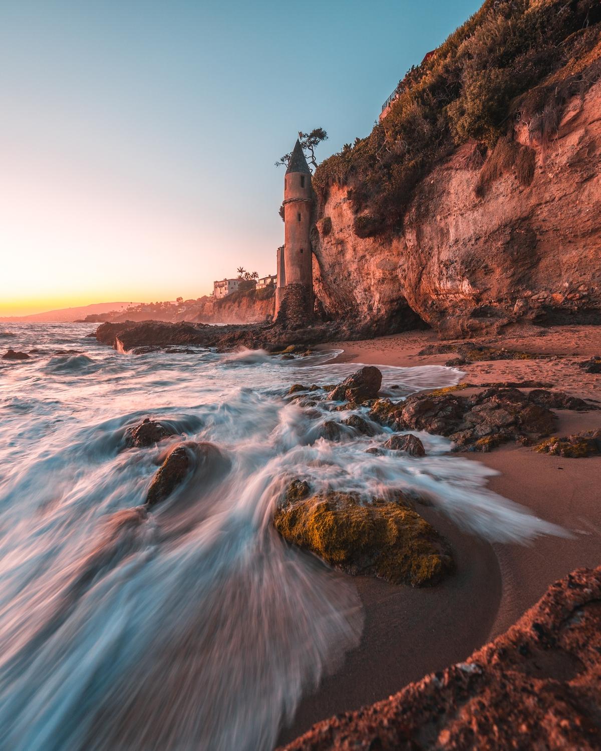 Long exposure of the Pirate Tower