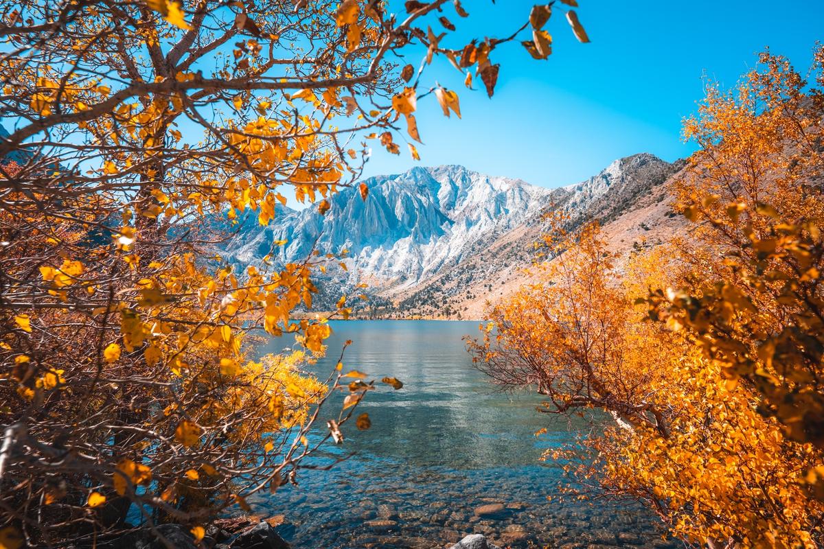 Convict Lake during mid day